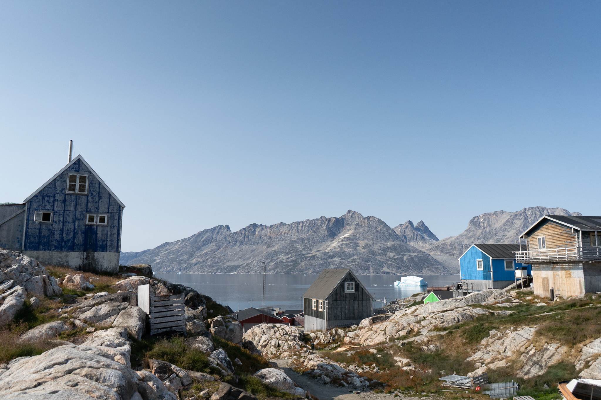 Houses of Sermiligaaq. Photo by Visit East Greenland