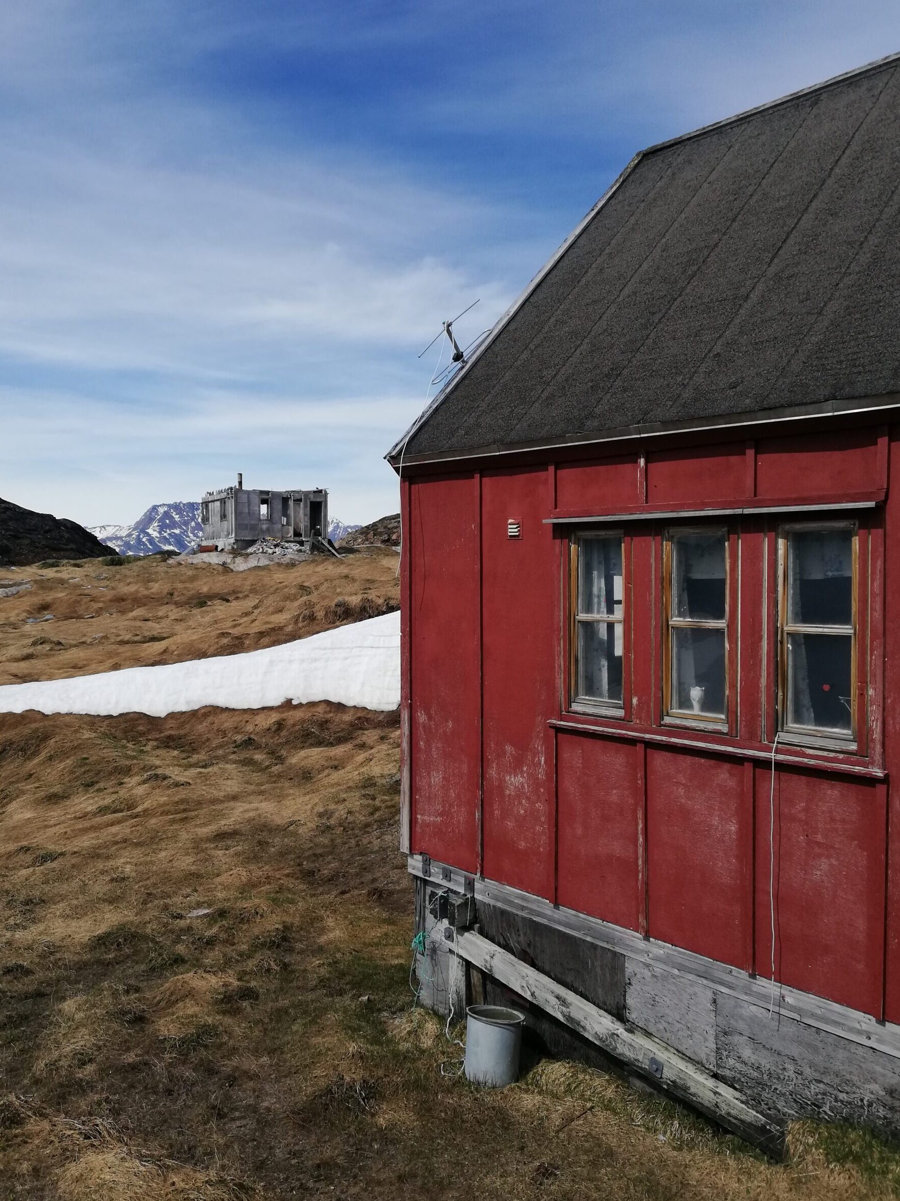 One of the most intact houses in Ikateq. Photo by Anna Burdenski - Visit East Greenland