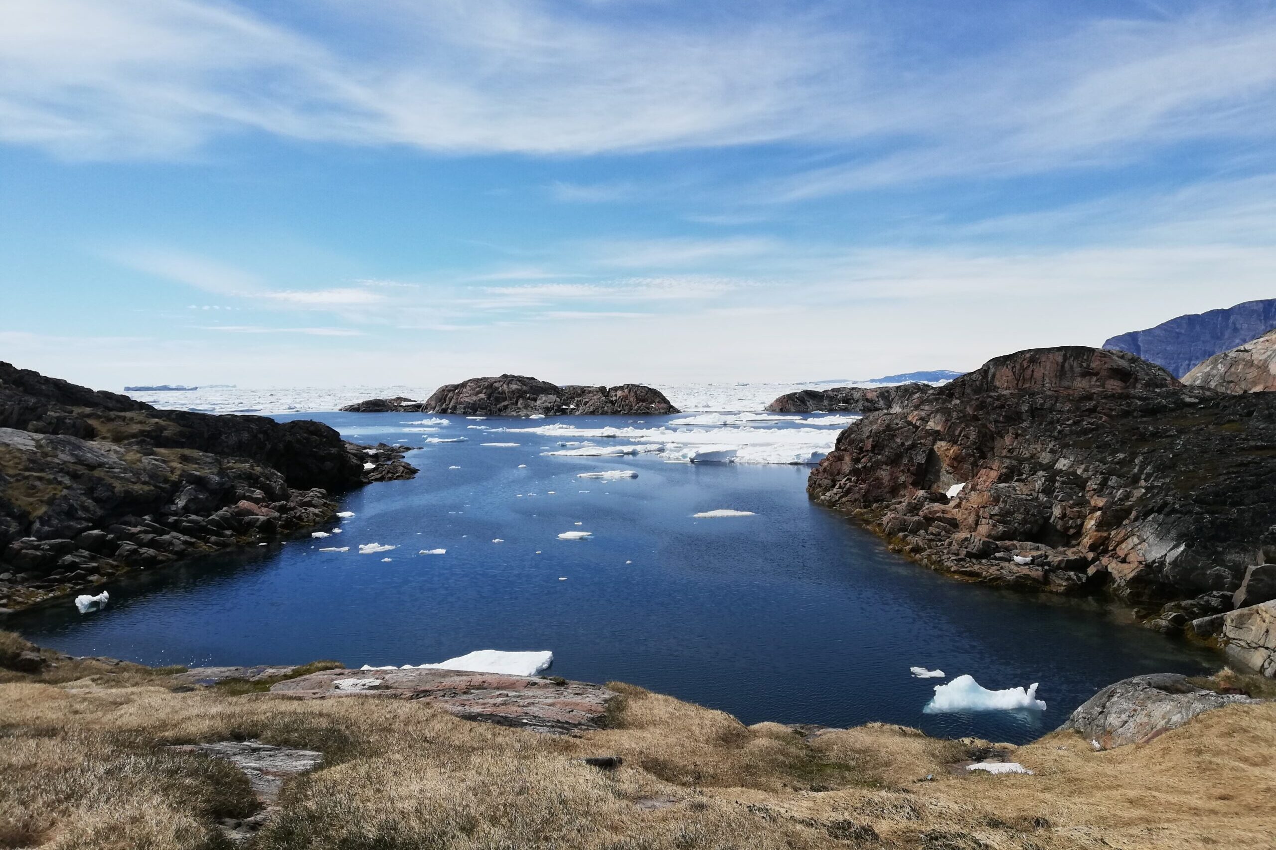 View to Sermilik Fjord from Ikateq. Photo by Anna Burdenski - Visit East Greenland