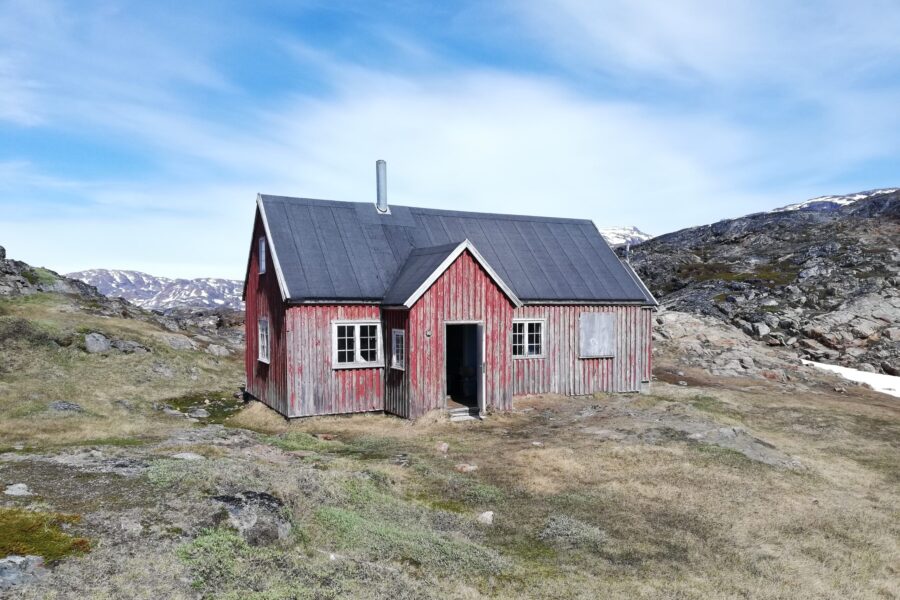 Church and School in Ikateq, the abandoned settlement. Photo by Anna Burdenski - Visit East Greenland