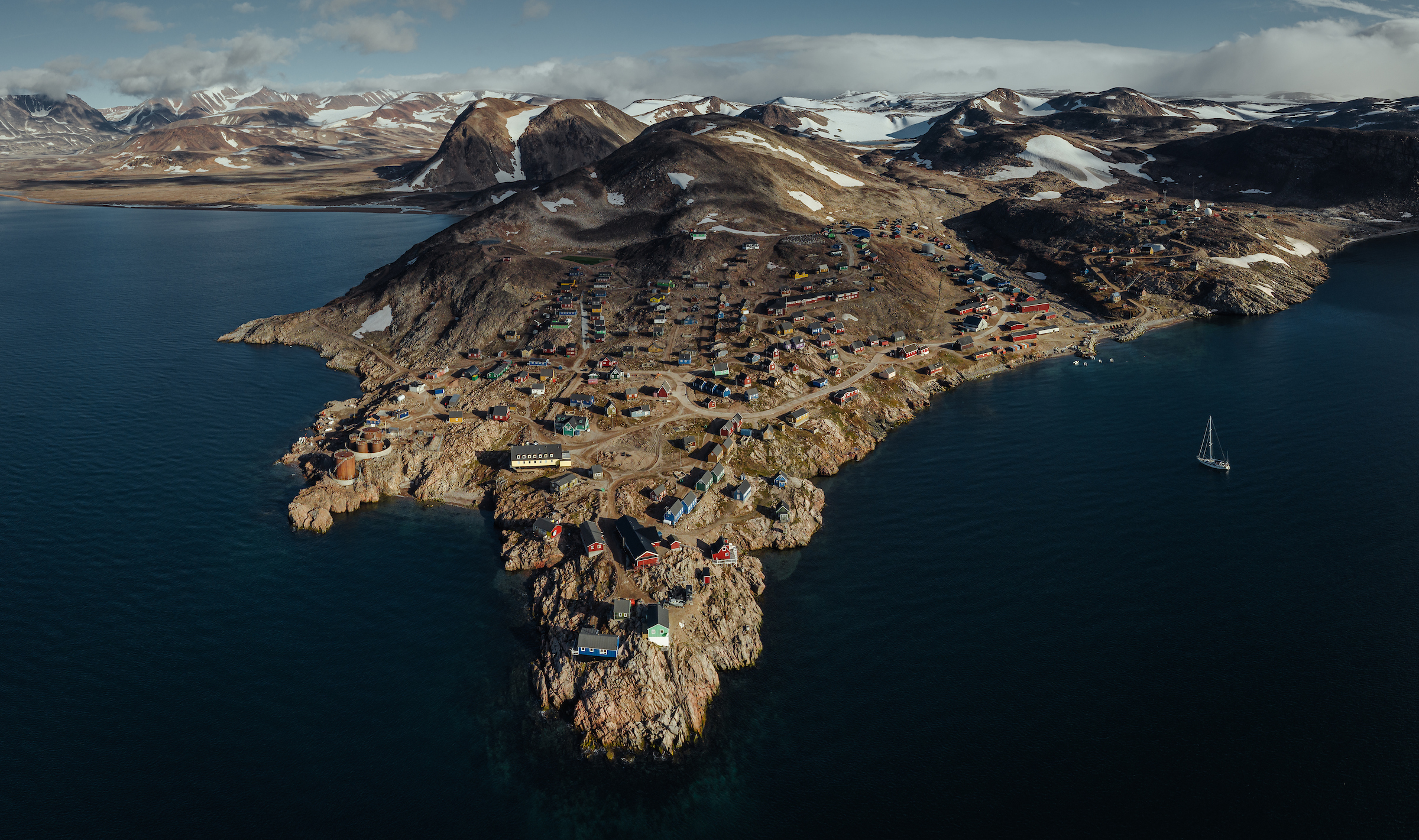 Ittoqqortoormiit Aerial - Photo by Jason Charles Hill - Visit Greenland