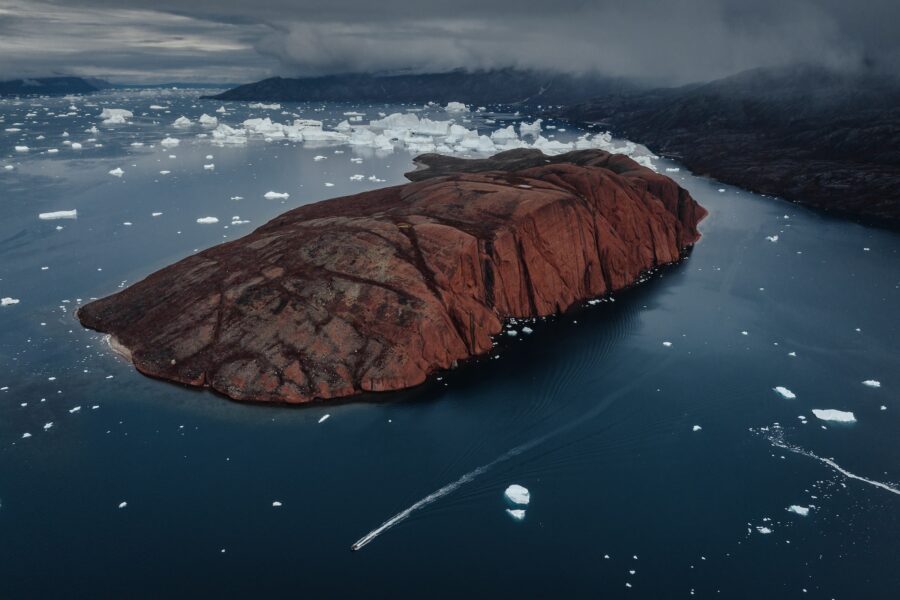 Red Island Zodiac Boat. Photo by Jason Charles Hill - Visit Greenland