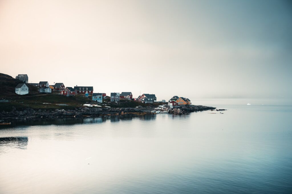 Where the town is the only thing separating the sky from the sea - Norris Niman - Visit Greenland