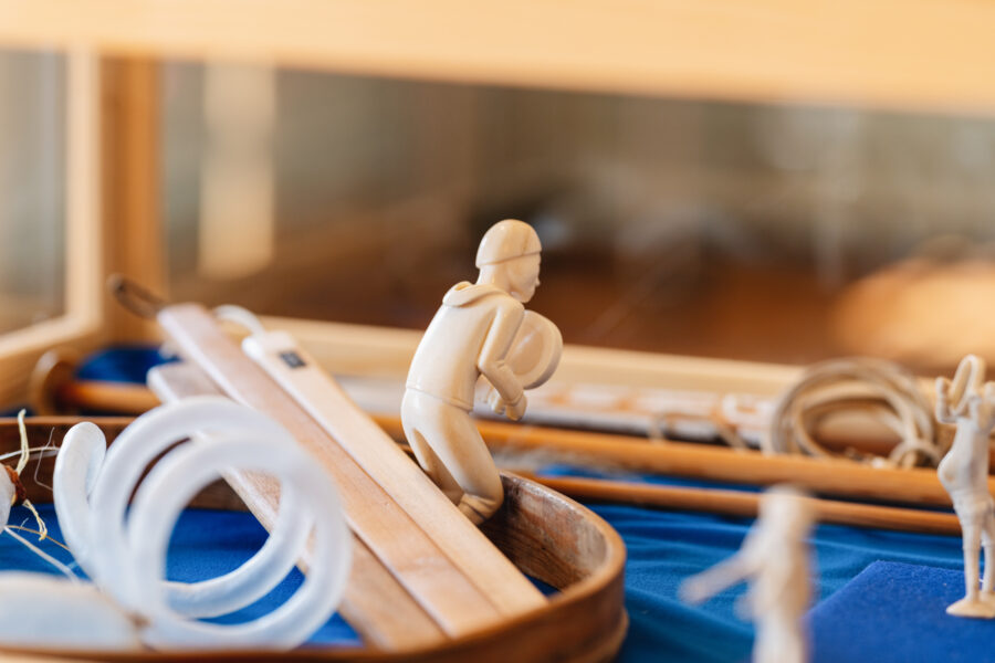 Close up on museum artifacts. Photo by Filip Gielda - Visit East Greenland